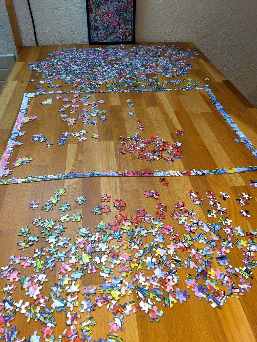Puzzles: 1000er Puzzle, Bluebird, Blumenmeer – Neu (gemäss Beschreibung) aus Full-Reuenthal von Ilor0309 1