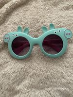 Kinder Sonnenbrille Peppa Wutz mint rosa Sonne Schutz süß