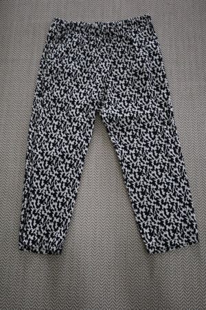 Sommerhose Tom Tailor, schwarz/creme gem., Gr. 40 (neuw.)