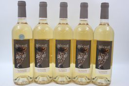 5x La Bergerie de Fenouillet La Hulotte Weisswein (26071368Z