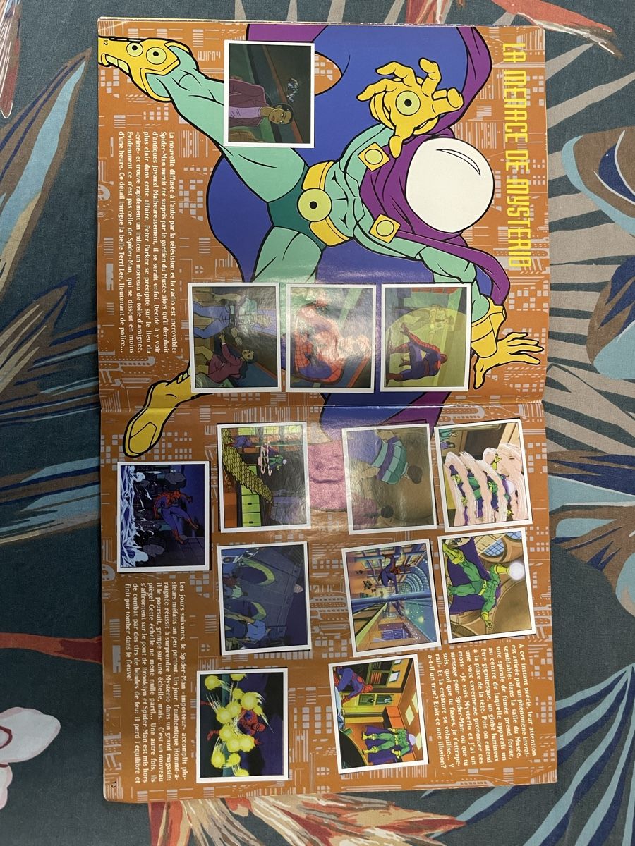Panini Album: SPIDERMAN ALBUM STICKER PANINI 1996 COMPLET – Usato da Essert FR venduto da jsi_98j5 7