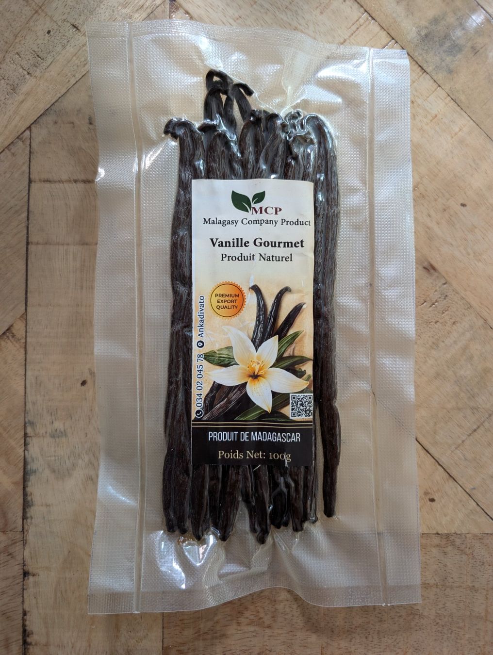 Lebensmittel & Spezialitäten: Vanille aus Madagaskar 100g – Neu und originalverpackt aus Zürich von Alindau