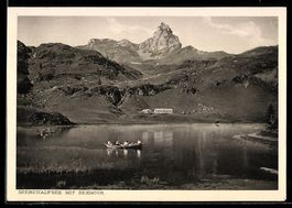 AK Flumserberg, Seebenalpsee, Panorama mit Sextmoor