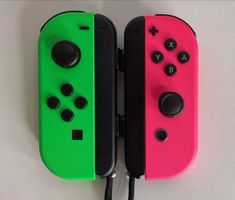 Nintendo Switch Neon Red & Green Joy-Cons - Great Condition