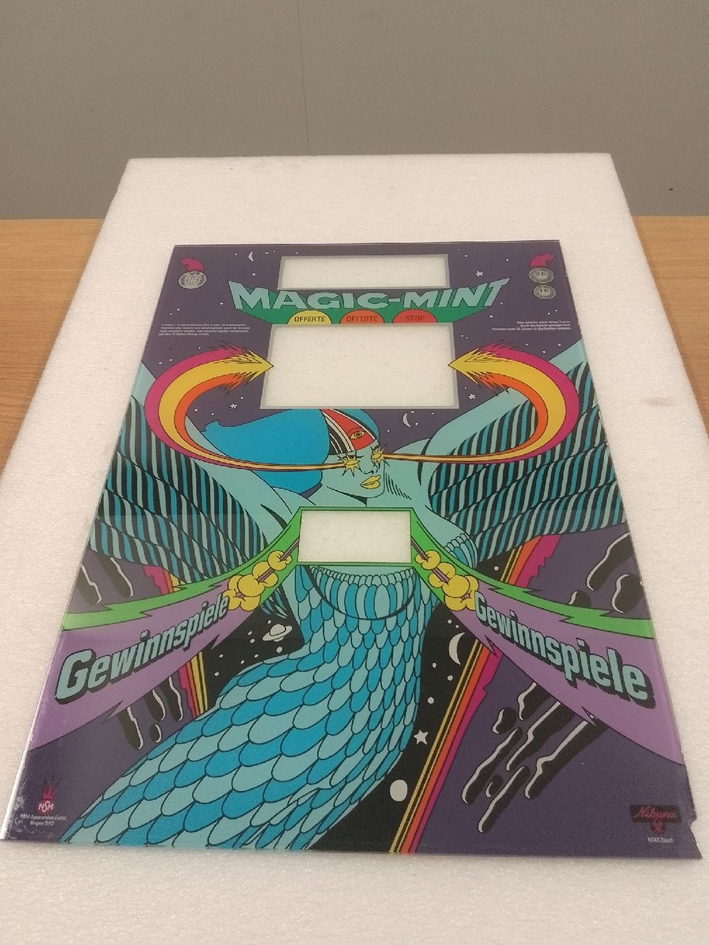 Spielautomaten: Magic-Mint Scheibe  Gewinnspielautomat – Defekt aus Trubschachen von Caddy8