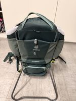 Kindertrage Deuter Kid Comfort grün guter Zustand