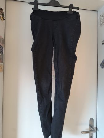 Umstandsjeans von Seraphine, schwarz, Grösse 38 DE