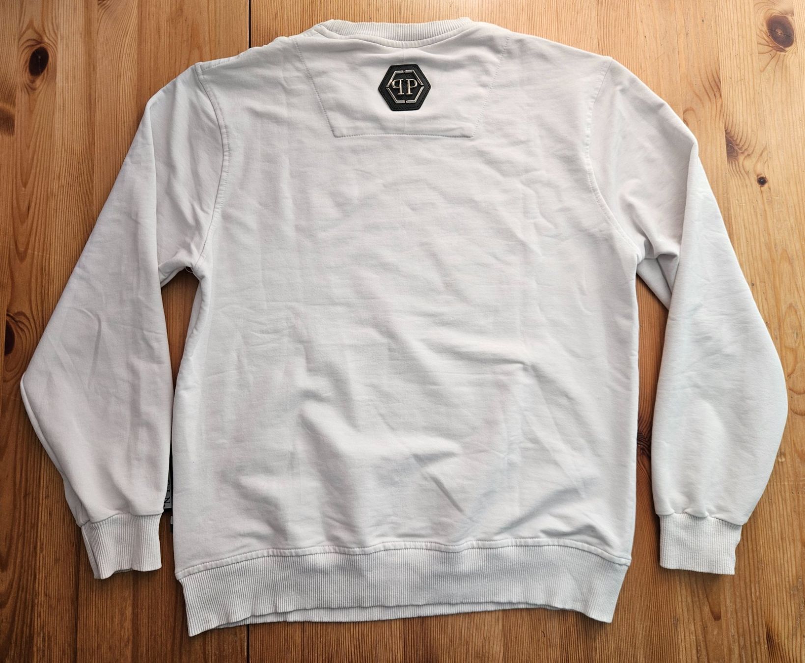 Philipp Plein Pullover & Sweatshirts: Pullover Philipp Plein Herren weiss mit Skull Grösse L – Gebraucht aus Hägglingen von pri_zdz5 6