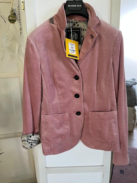 Blonde No. 8 Blazer rosa Gr. M mit Innenfutter VP. E 239.99