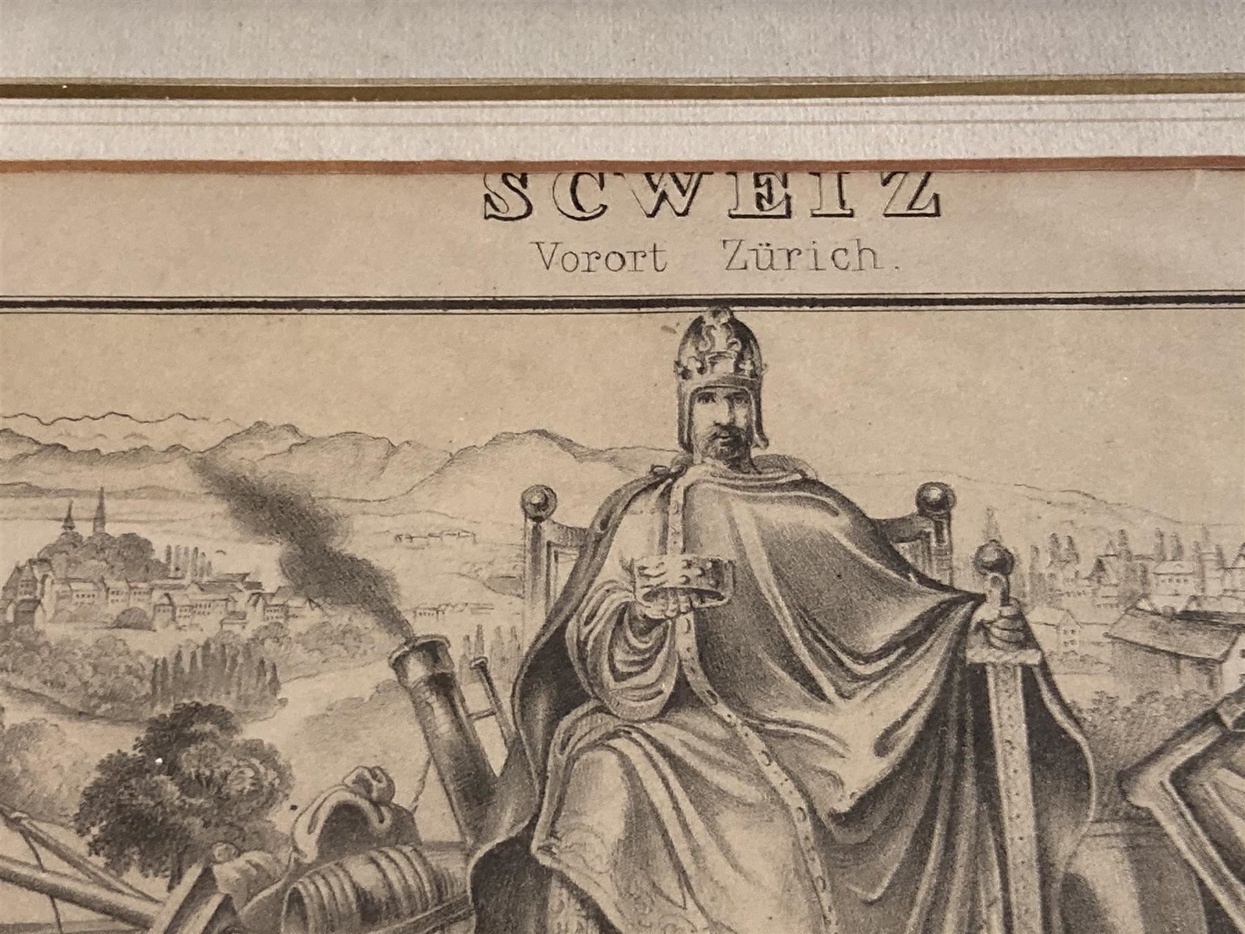 Grafiken & Lithographien: (ca) Antike Litho Zürich – Gebraucht aus Bern von Jwpm66 3