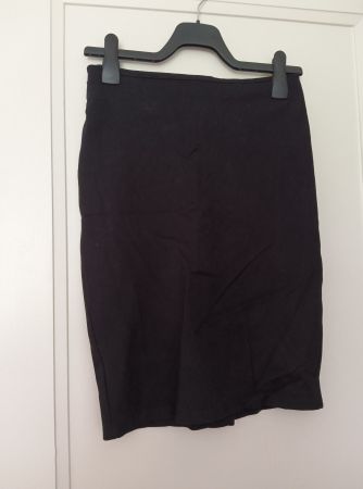 Schwarzer elegante Bleistiftrock Gr. 36