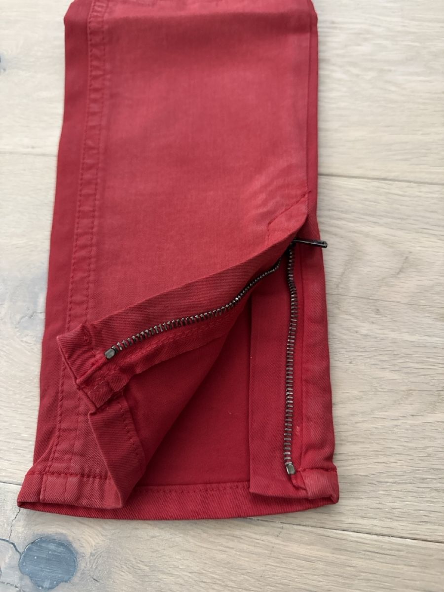 Marc Cain Pantaloni: Marc Cain Hose, Rot, Gr. N3, neu! – Nuovo (secondo la descrizione) da Wittinsburg venduto da redrose296 1