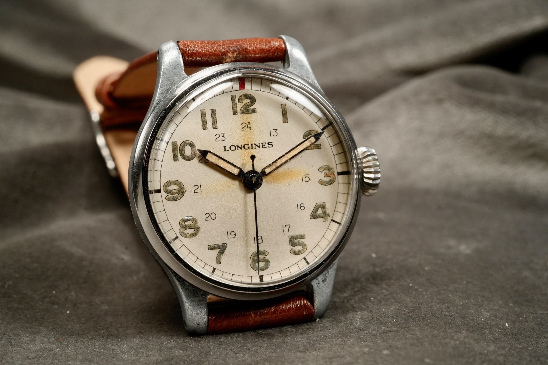 Longines Orologi: Longines - Pilot Original 1942 WWII Ref. 22260 Watch – Usato da Morcote venduto da chronoservice 2
