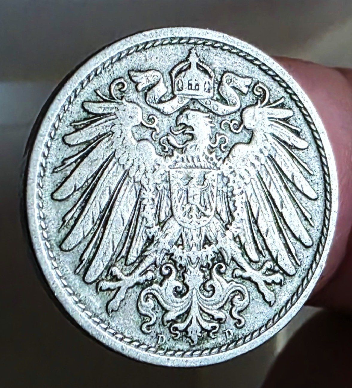 Tutti le monete: DEUTSCHLAND 10 PFENNING 1900 D – Usato da Winterthur venduto da Creso70