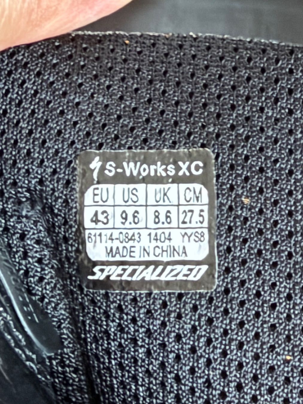 Specialized Scarpe da uomo: Specialized S-Works XC Schuhe – Usato da Windisch venduto da real_phyrexia 1