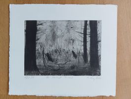 Exlibris Claudia Berg - Original Radierung signiert