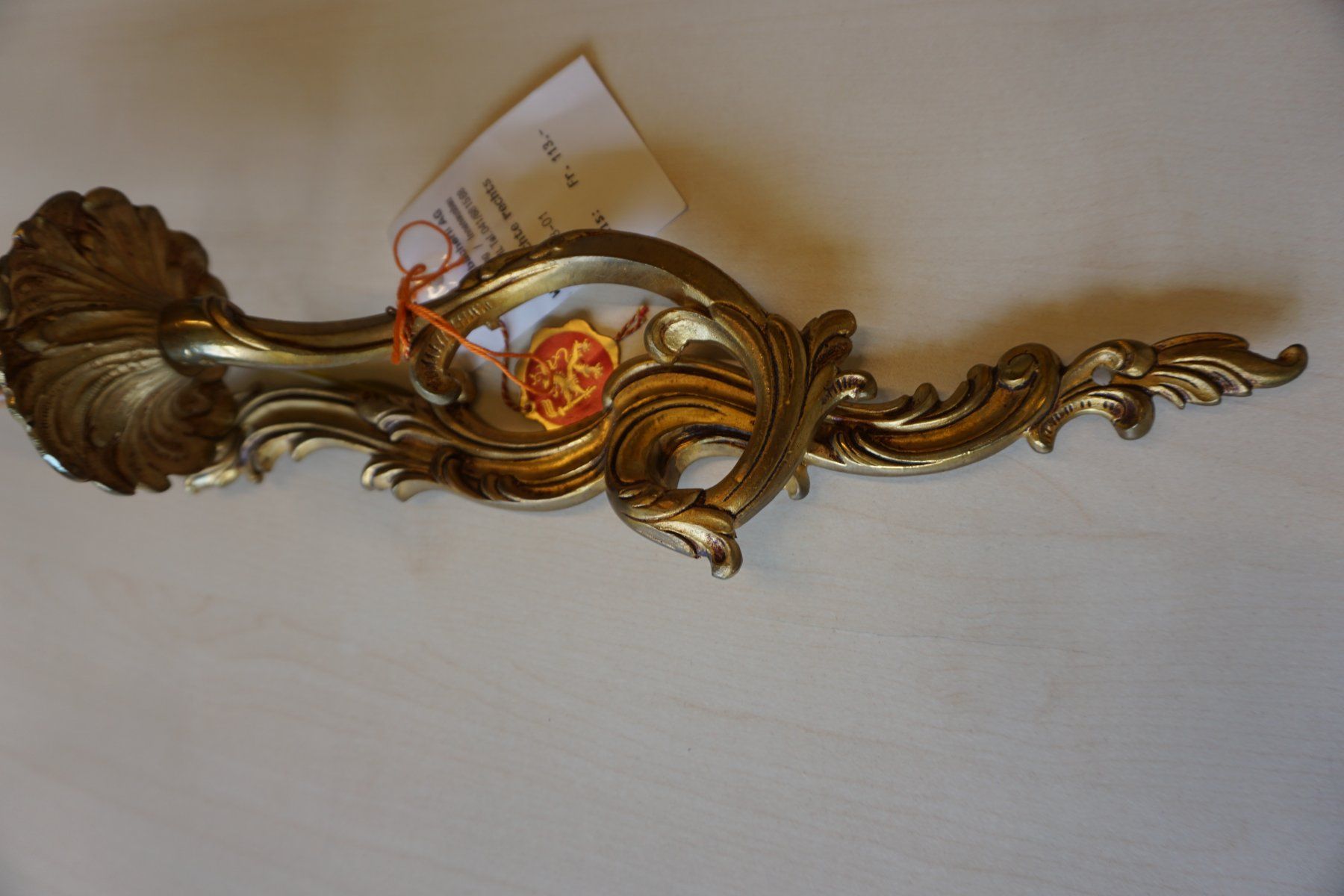 Lampade: Wandleuchte Barock, Bronze – Nuovo (secondo la descrizione) da Giswil venduto da sowo60 6