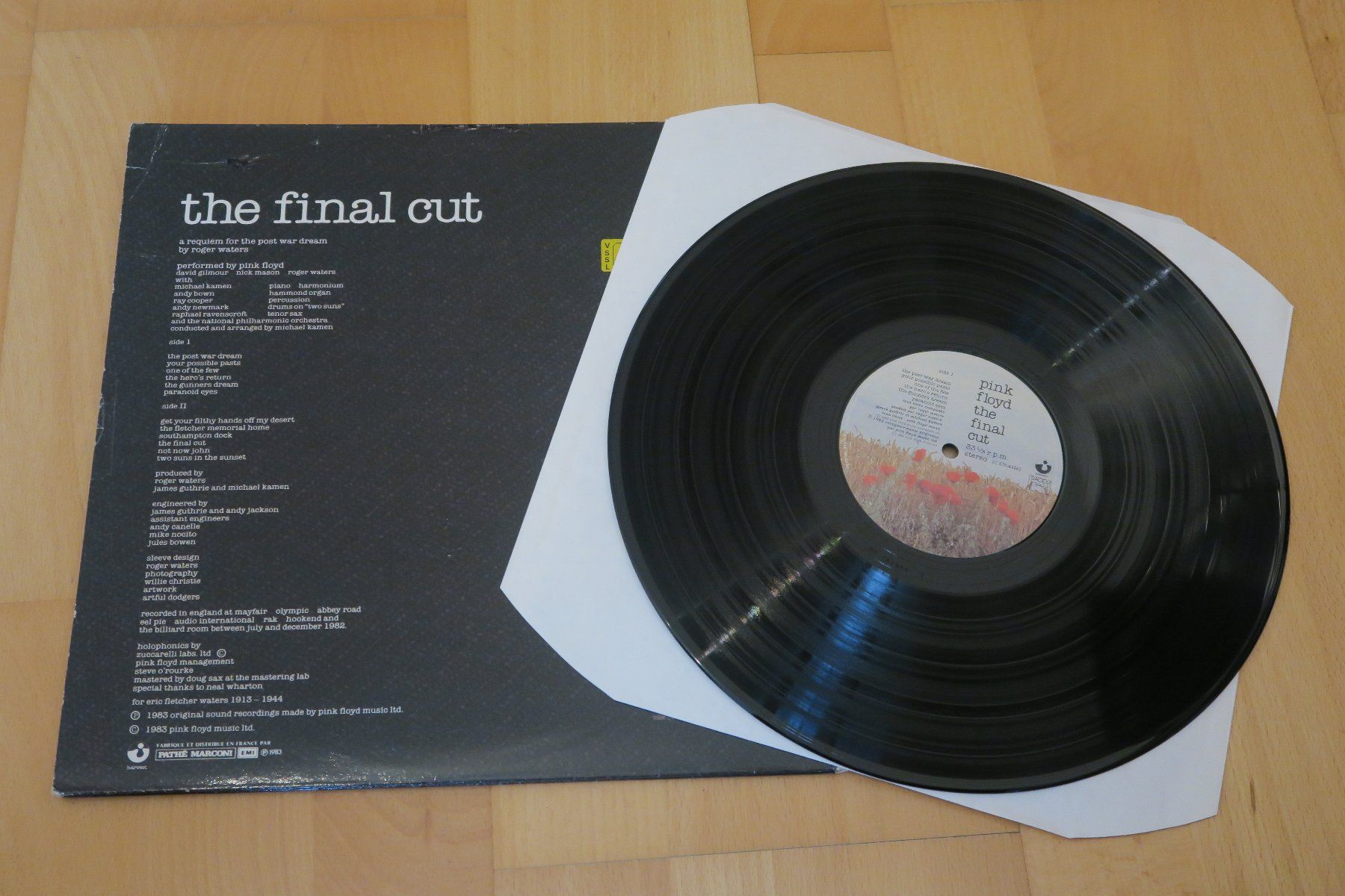 Dischi in vinile: Pink Floyd – The Final Cut – Usato da Thun venduto da Karibu70 3
