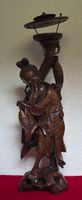 Antike Holzfigur Darstellung von Shou Lao