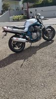 Suzuki Bandit Motorrad silber blau gebrauchter Zustand