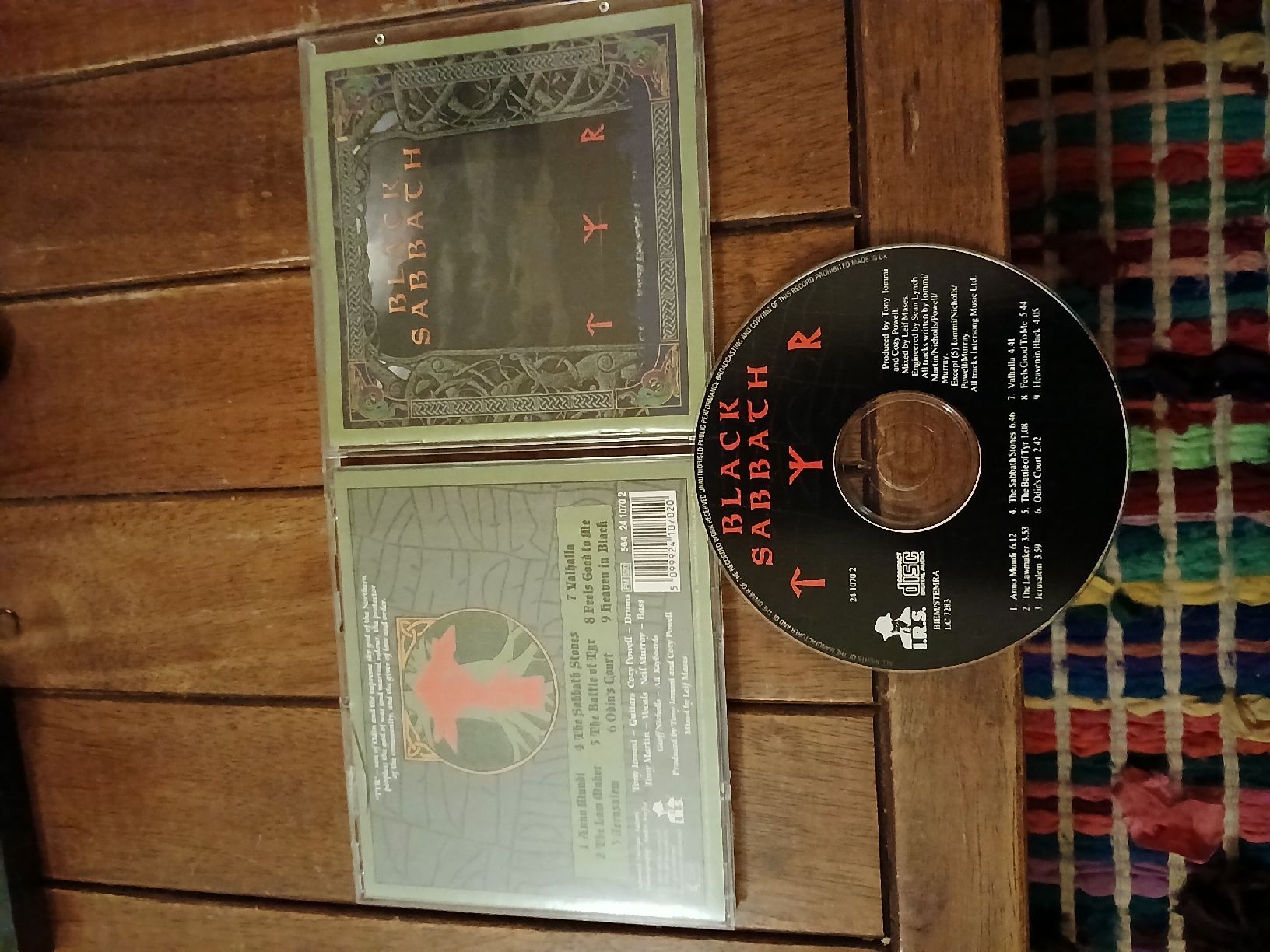 CD: black sabbath- tyr – Usato da St-Cergue venduto da VeganWarrior