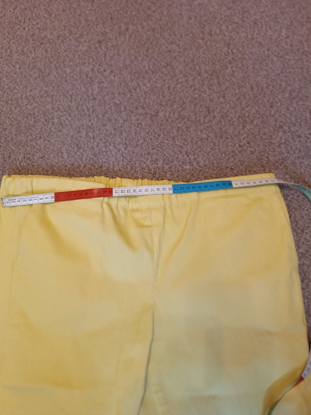 Pantaloni: Capri Hose Damen Gelb – Nuovo (secondo la descrizione) da Horn venduto da sonjamenzi 2