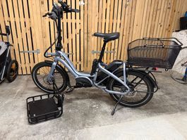 Tern Bicycles NBD S5i Performance 500Wh, argent