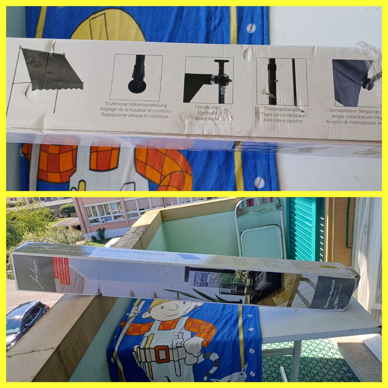 Tende da sole: Marquise/store .Terasse oder Balkon idealer Platz!NEW! – Nuovo e nell'imballaggio originale da Payerne venduto da jea_m6nb 8