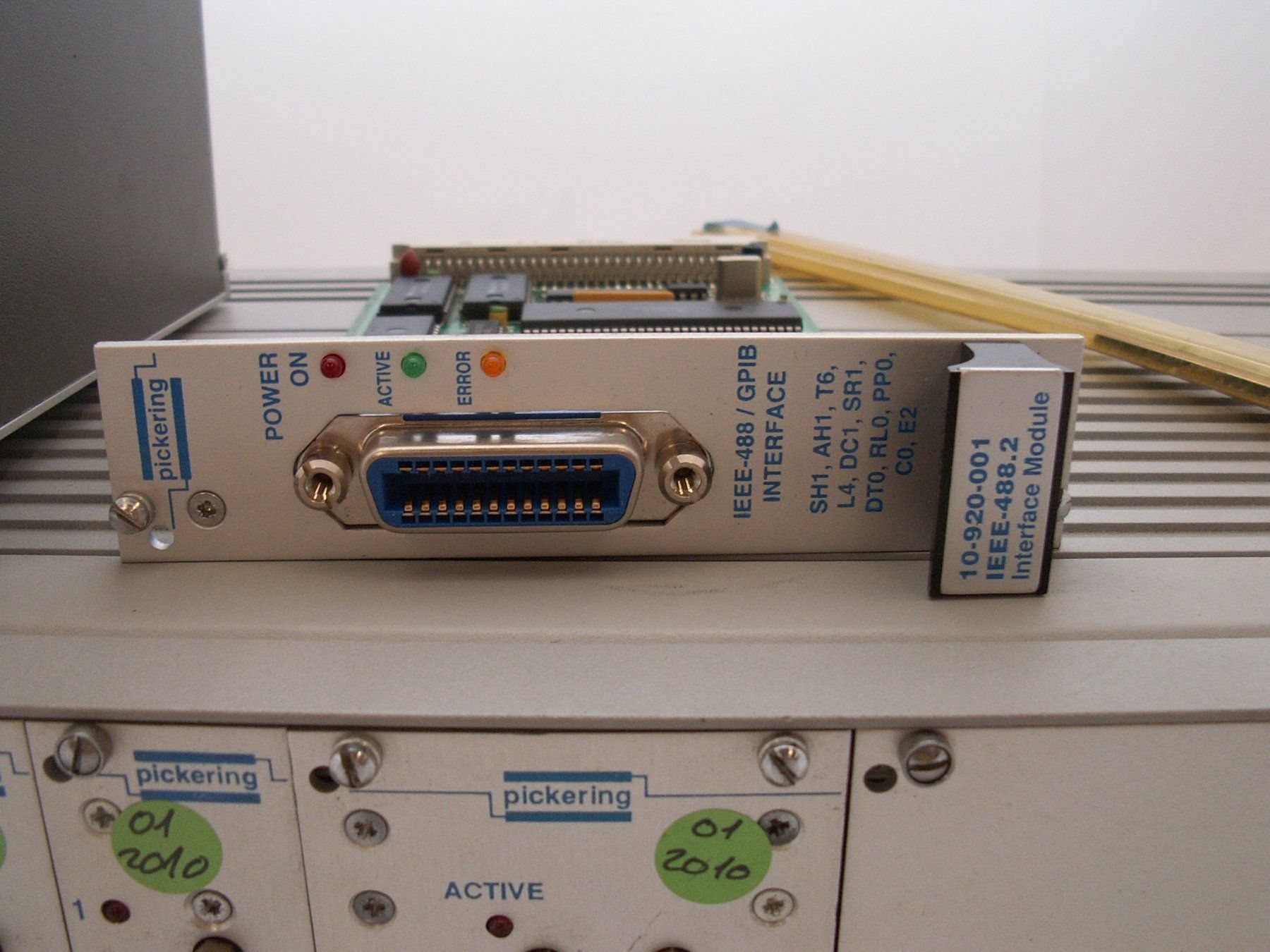 Mesurer: Multiplexeur de mesure GPIB Pickering – D'occasion à Attalens par Gmsa68 4