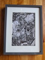 Zeichnung, Fineliner, "Vision"