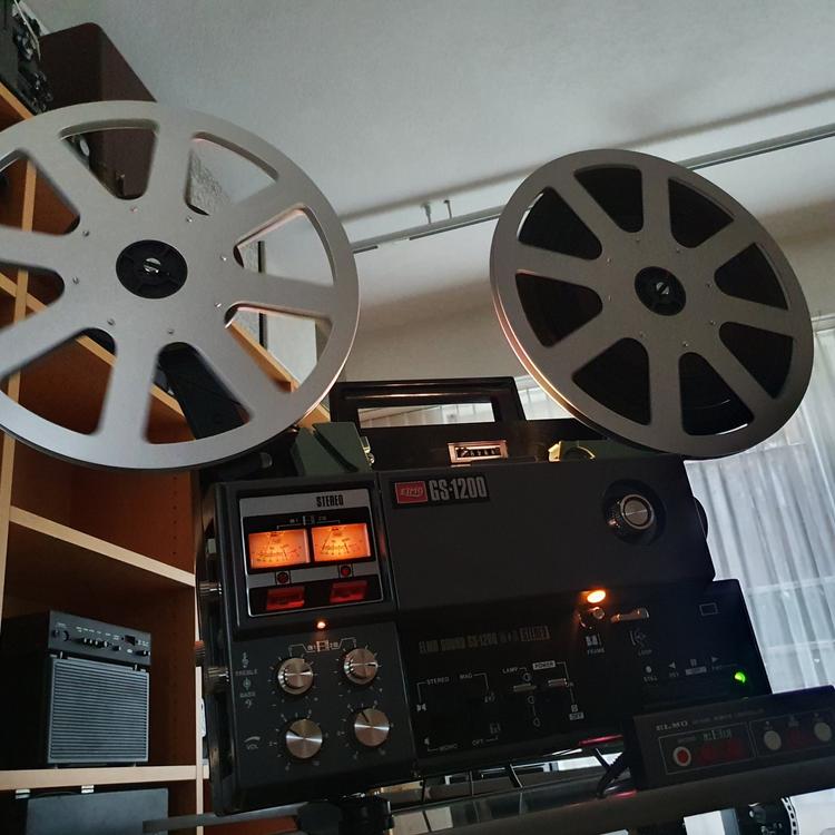 Elmo GS1200- Projecteur Super 8 Sonore