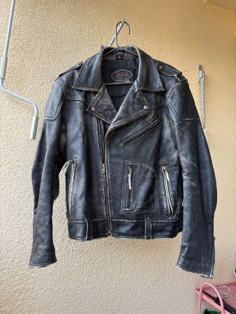 Lederjacke