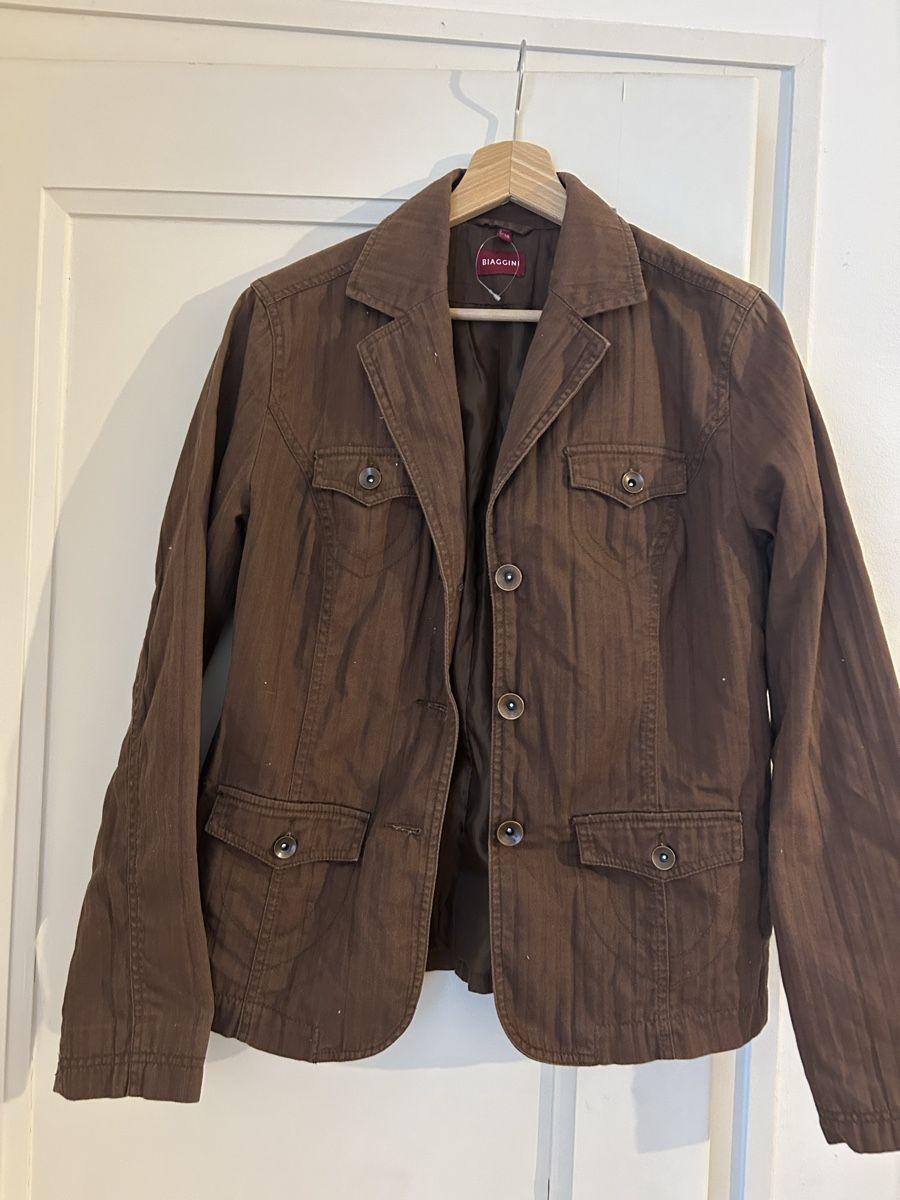 Giacche: Blazer jaquette coton 38 – Usato da Genève venduto da Syba7 1