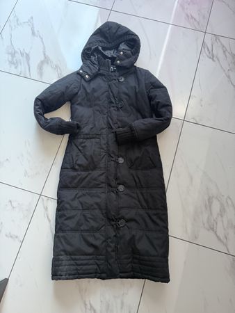 SCHWARZER WINTERMANTEL VON ONLY GR M