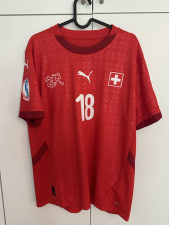 Fussball HERREN Trikot Schweiz Calligaris Grösse L Puma