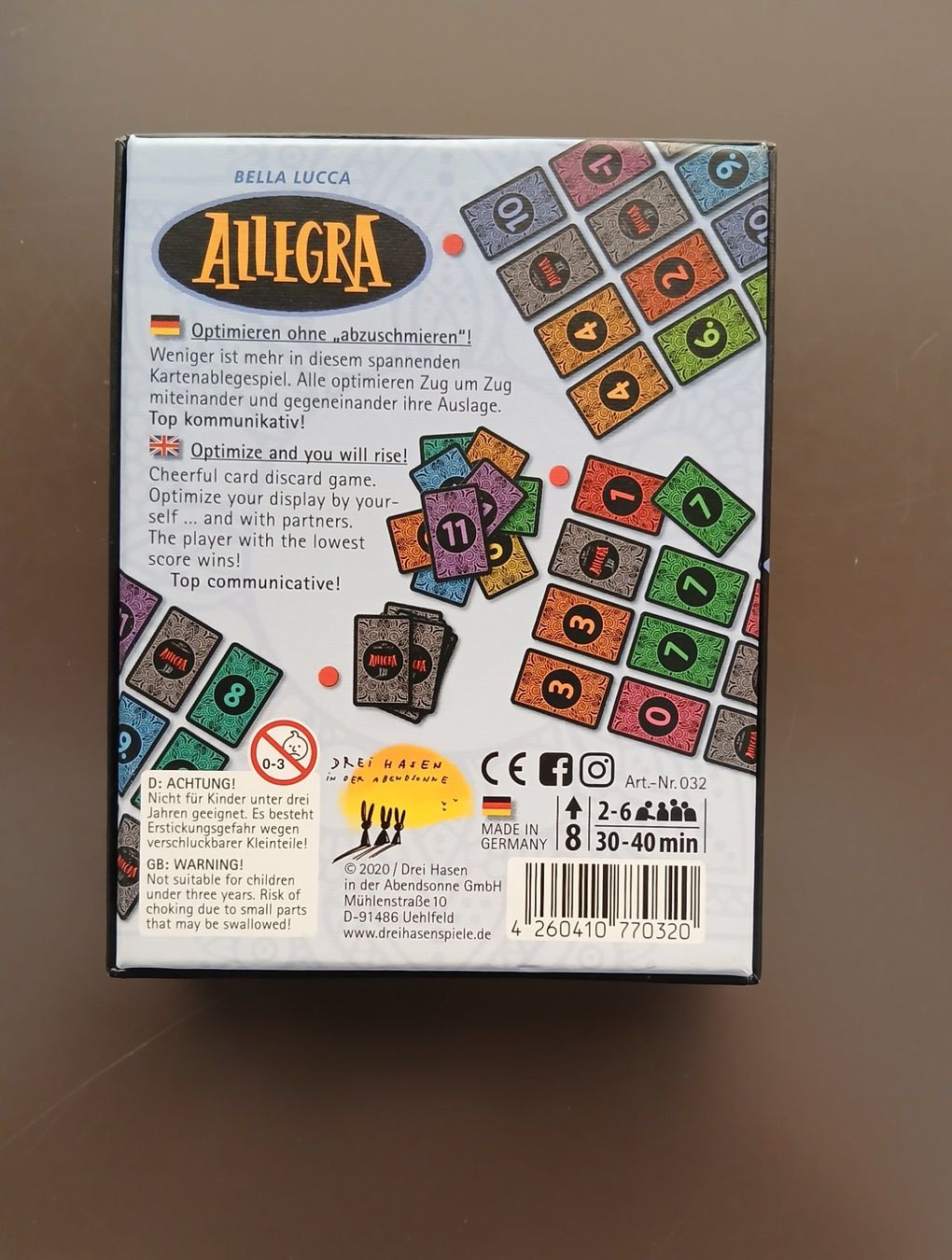 Giochi: Allegra – Usato da Luzern venduto da Avacont 1