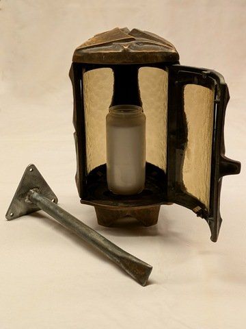 Lanternes: Grablaterne in Bronze – D'occasion à Hitzkirch par acorum 2