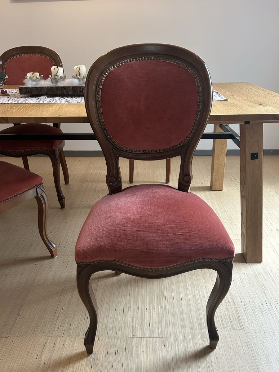 Sedie: Antikes Stuhl-Set 4x Samt – Usato da Ostermundigen venduto da sam_pl7l