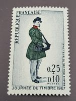 Frankreich 1967 briefmarke