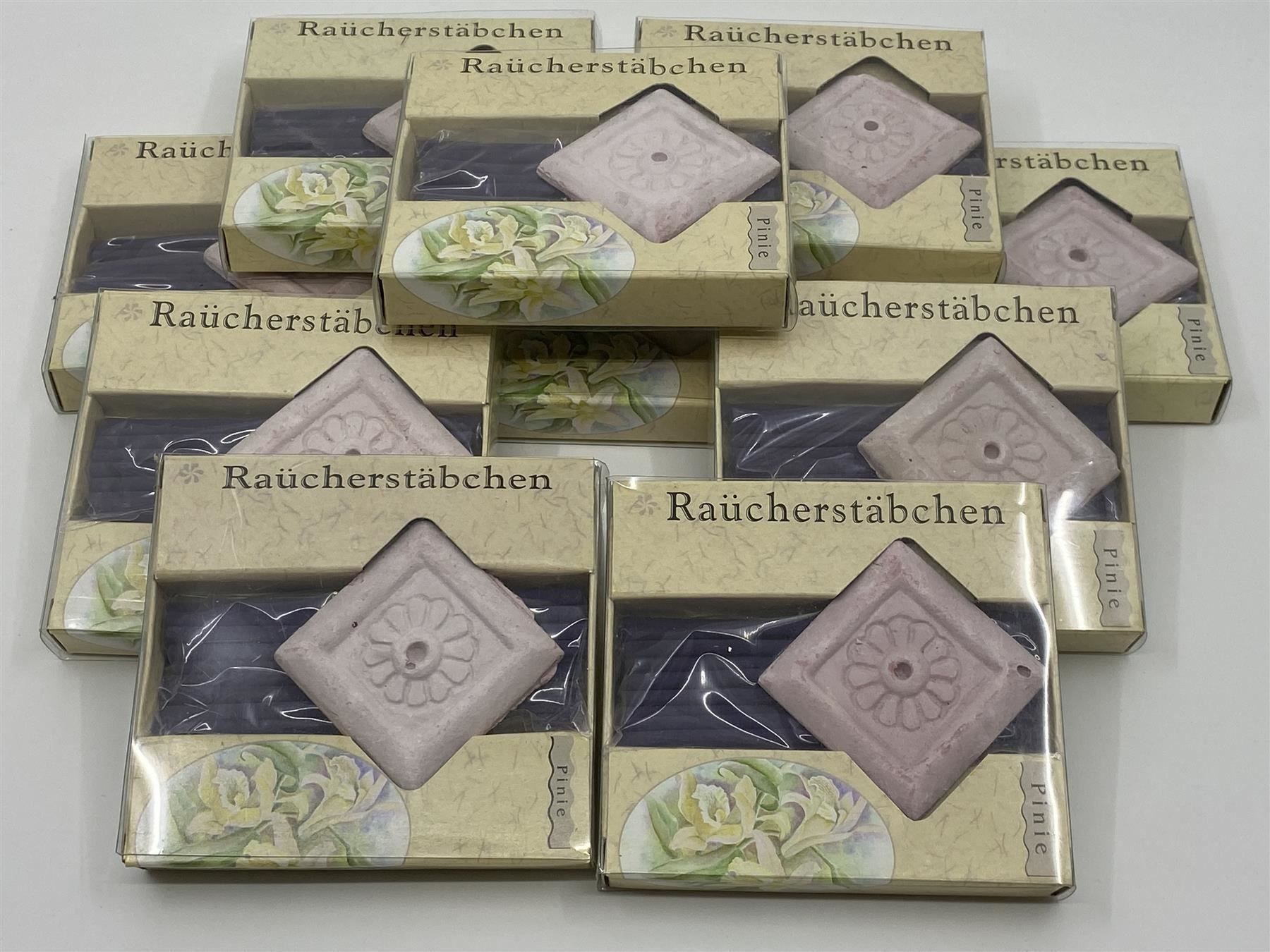 Tutte le decorazioni: 10 Sets Pinie Räuchersticks mit Halter – Nuovo (secondo la descrizione) da Langwiesen venduto da rtWebshop 4