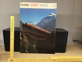 SBB CFF FFS Broschüre 9/70, Jahrgang 1970
