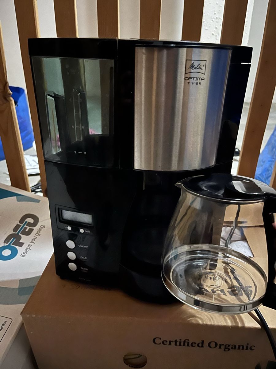 Melitta Machines à café & Machines à expresso: Melitta Optima Timer Drip Coffee Maker – D'occasion à Bassersdorf par juh_r97d 1