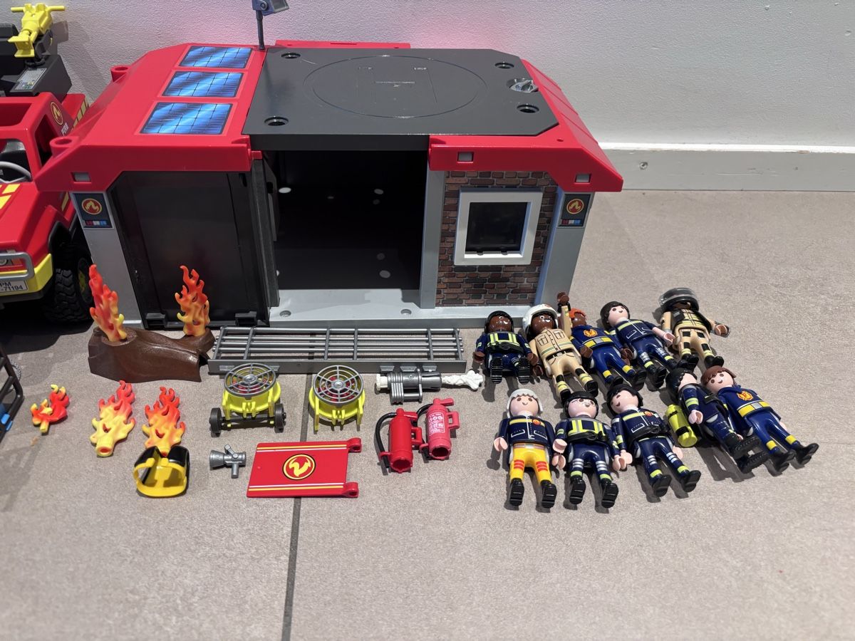 Playmobil Giocattoli: Playmobil Feuerwehr Set – Usato da Menzingen venduto da gispat 1