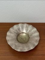Art Deco Schale mit Kugelfüsschen vintage Dekoschale versilb
