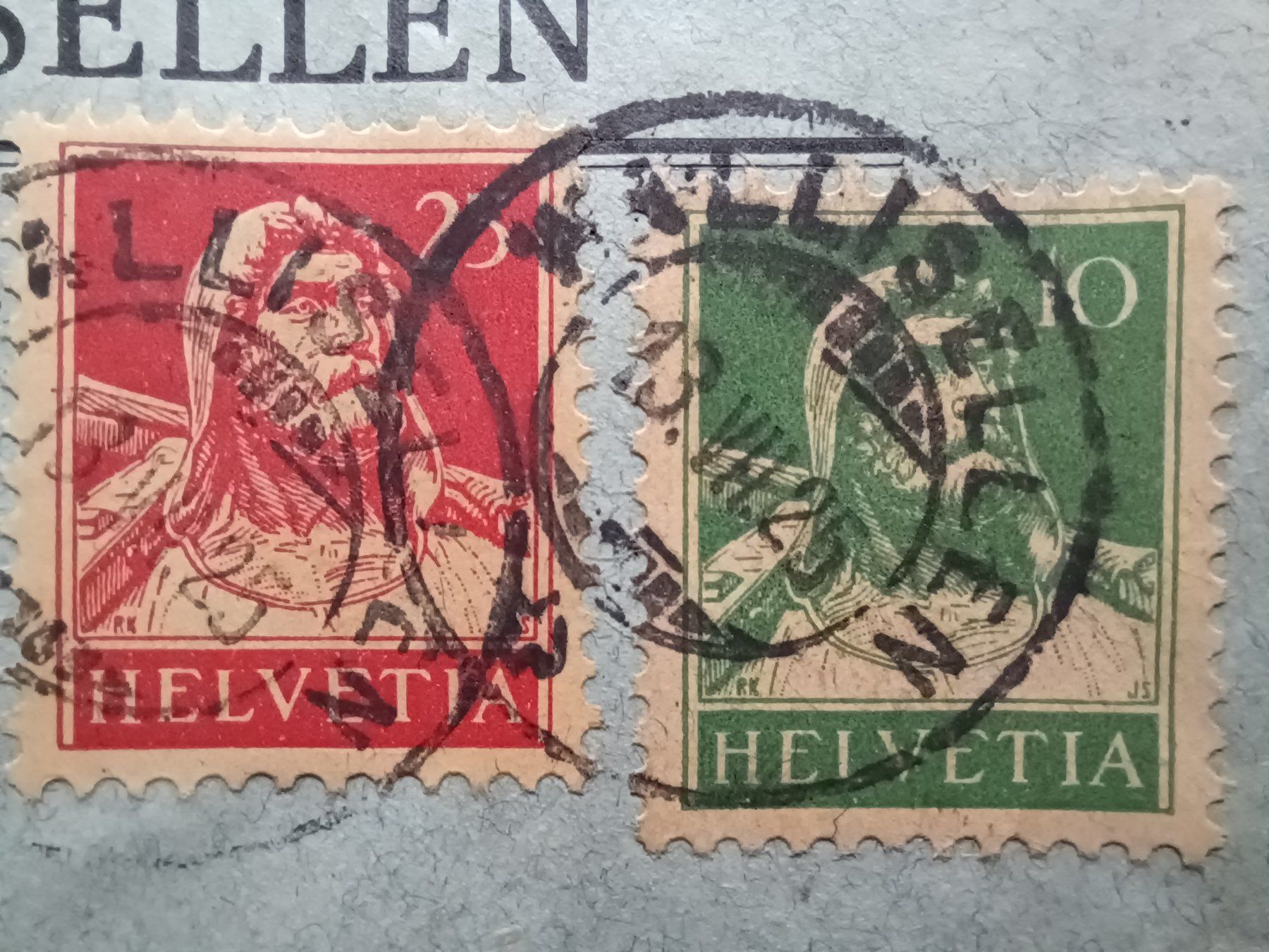 Tutti i francobolli: Wallisellen nach Uster, 1925 – Usato da Aarau Rohr venduto da mgvw 1