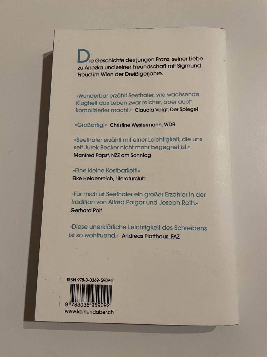 Libri: Robert Seethaler "Der Trafikant" Roman – Nuovo (secondo la descrizione) da Malix venduto da fred_59 1