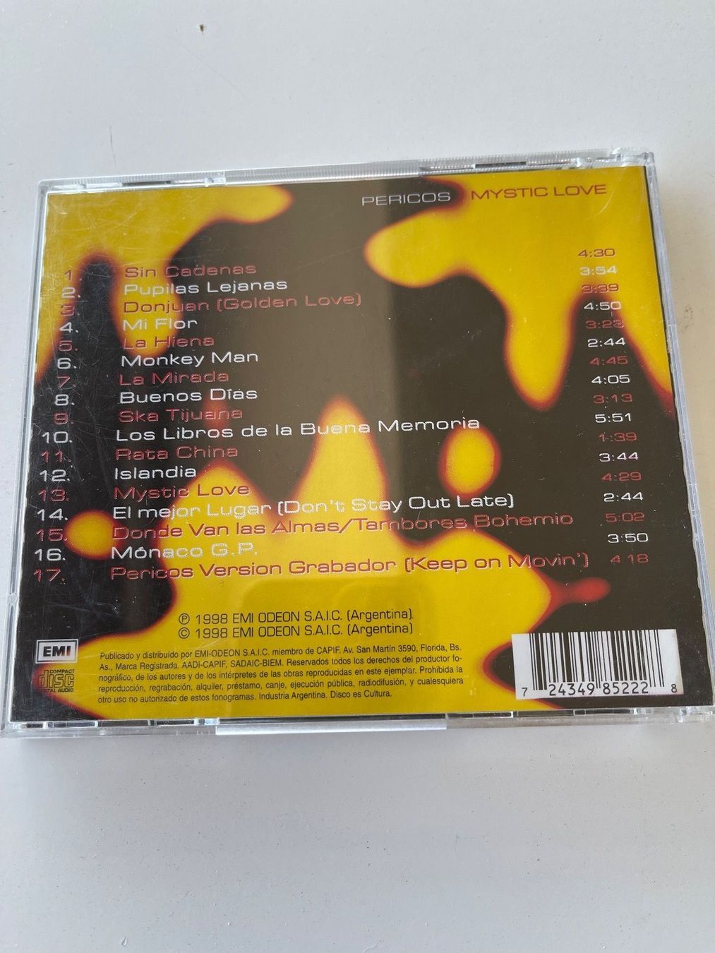 CDs: Mystic Love - Pericos – Gebraucht aus Rüti ZH von alumedien 1