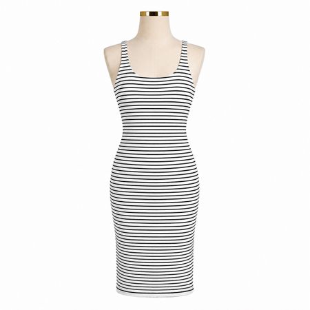 Bershka gestreiftes Midi Kleid - Sehr guter Zustand