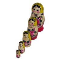 Matrjoschka Puppen 5tlg, 11cm Matroschka