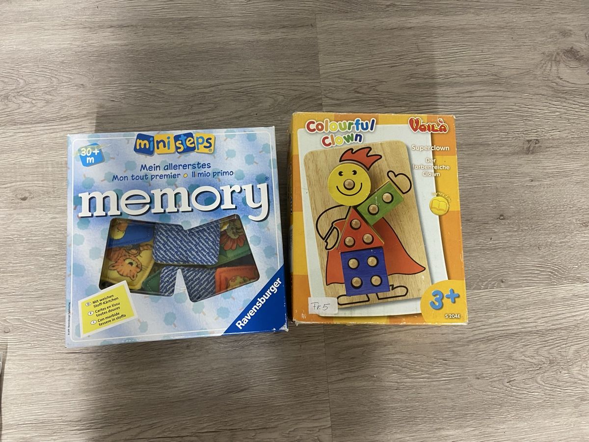 Giochi: Memory / Stapelspiel – Usato da Rudolfstetten venduto da CorINX